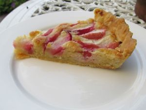 tarte aux brugnons